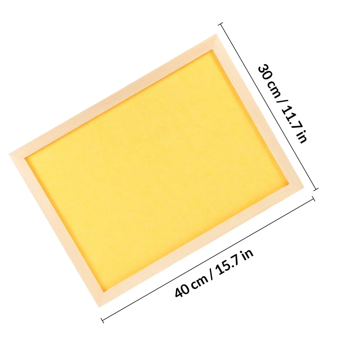Children's DIY Felt Bulletin Board – Photo & Message Display Felt Bulletin Board PLUSH Yellow