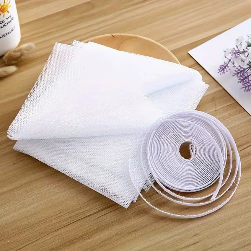 Self-Adhesive Window Mosquito Net – DIY Cut Insect Screen Window Insect Screen PLUSH