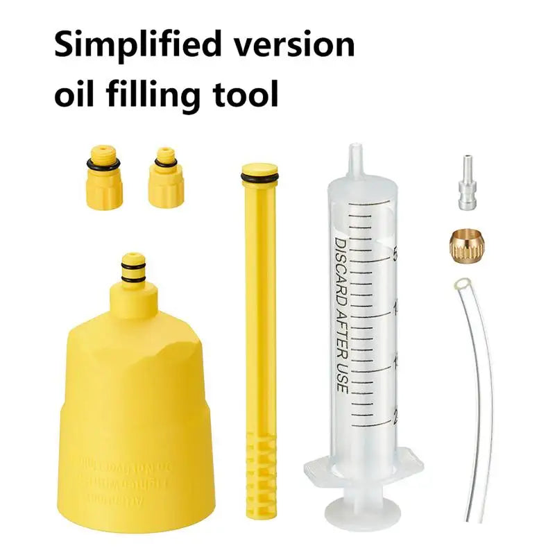 Hydraulic Disc Brake Bleed Tool Kit – All-in-One Bicycle Set Brake Bleed Tool Kit PLUSH