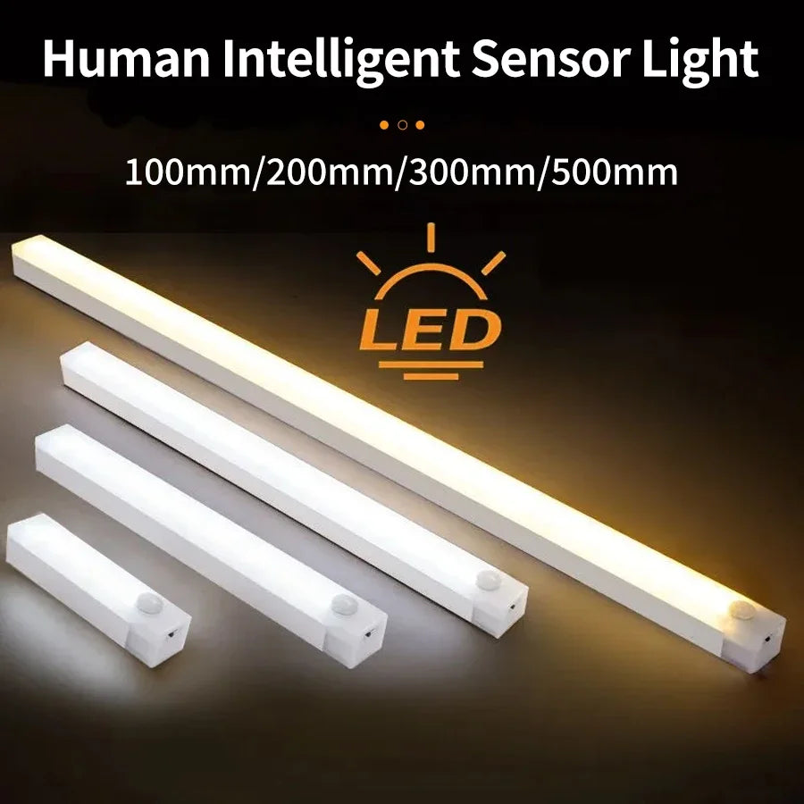 Wireless LED Motion Sensor Night Light USB Rechargeable Lamp Motion Sensor Night Light PLUSH