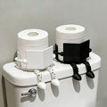 2-Pack Book-Shaped Toilet Paper Holders – Black & White Toilet Paper Holder PLUSH 2pcs tissue holder (