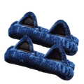 Fluffy Cat Ear Headband 2pcs Set – Soft Plush Couple Hairband Plush Hair Headband PLUSH Royal Blue