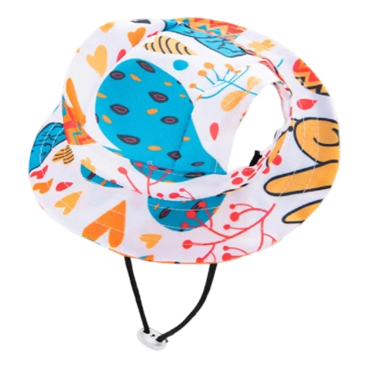 Adjustable Pet Sun Hat for Cats & Small Dogs – UV Brim Pet Sun Hat PLUSH