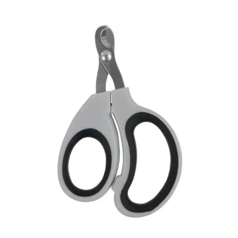 Professional Pet Nail Clippers for Small Dogs, Cats & Rabbits Pet Nail Clipper PLUSH Gray Black