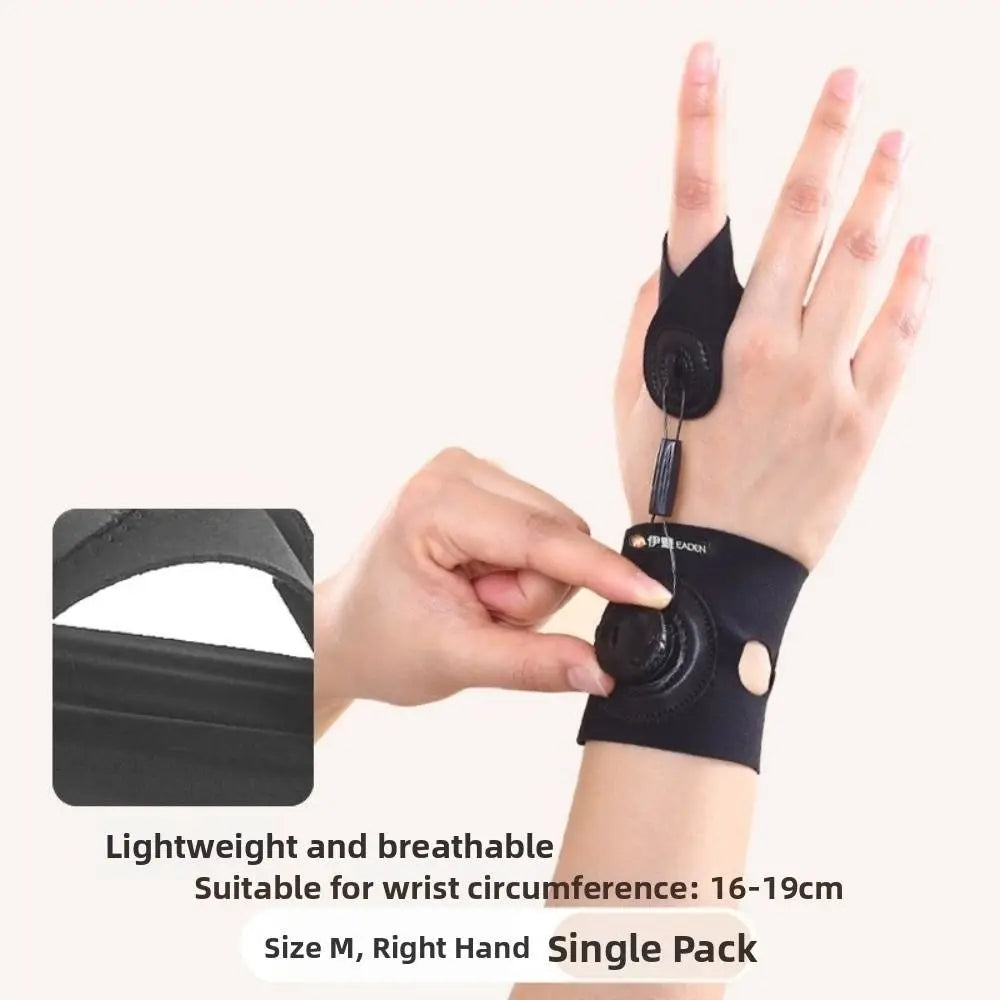 Knob Adjustment Finger Splint – Breathable Corrector S/M Finger Splint Brace PLUSH