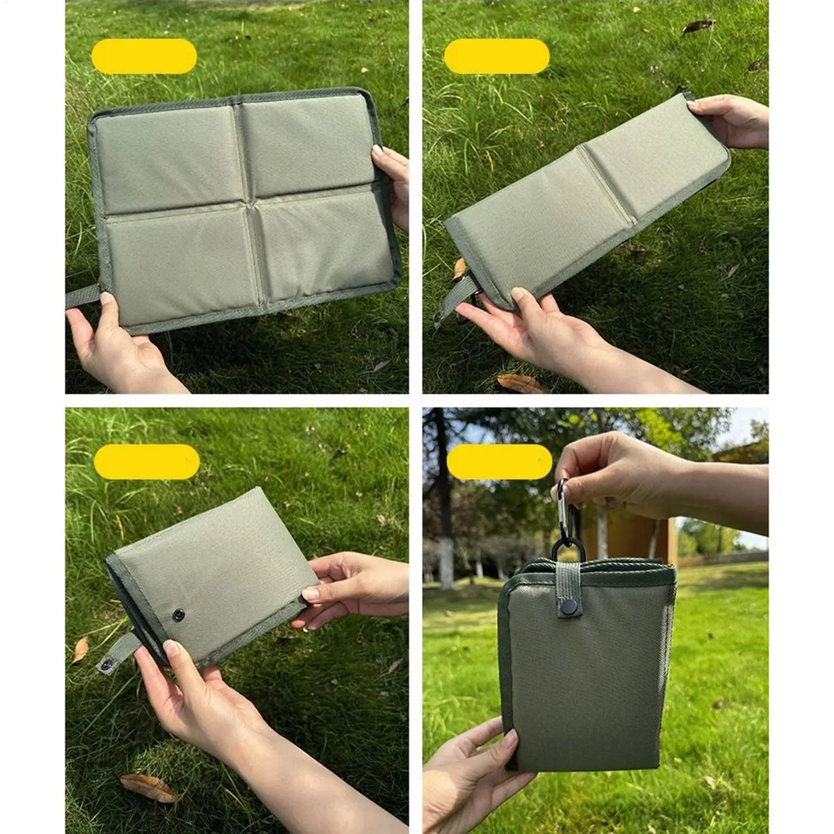 Waterproof Foldable Outdoor Seat Cushion – Camping & Hiking Outdoor Seat Cushion PLUSH