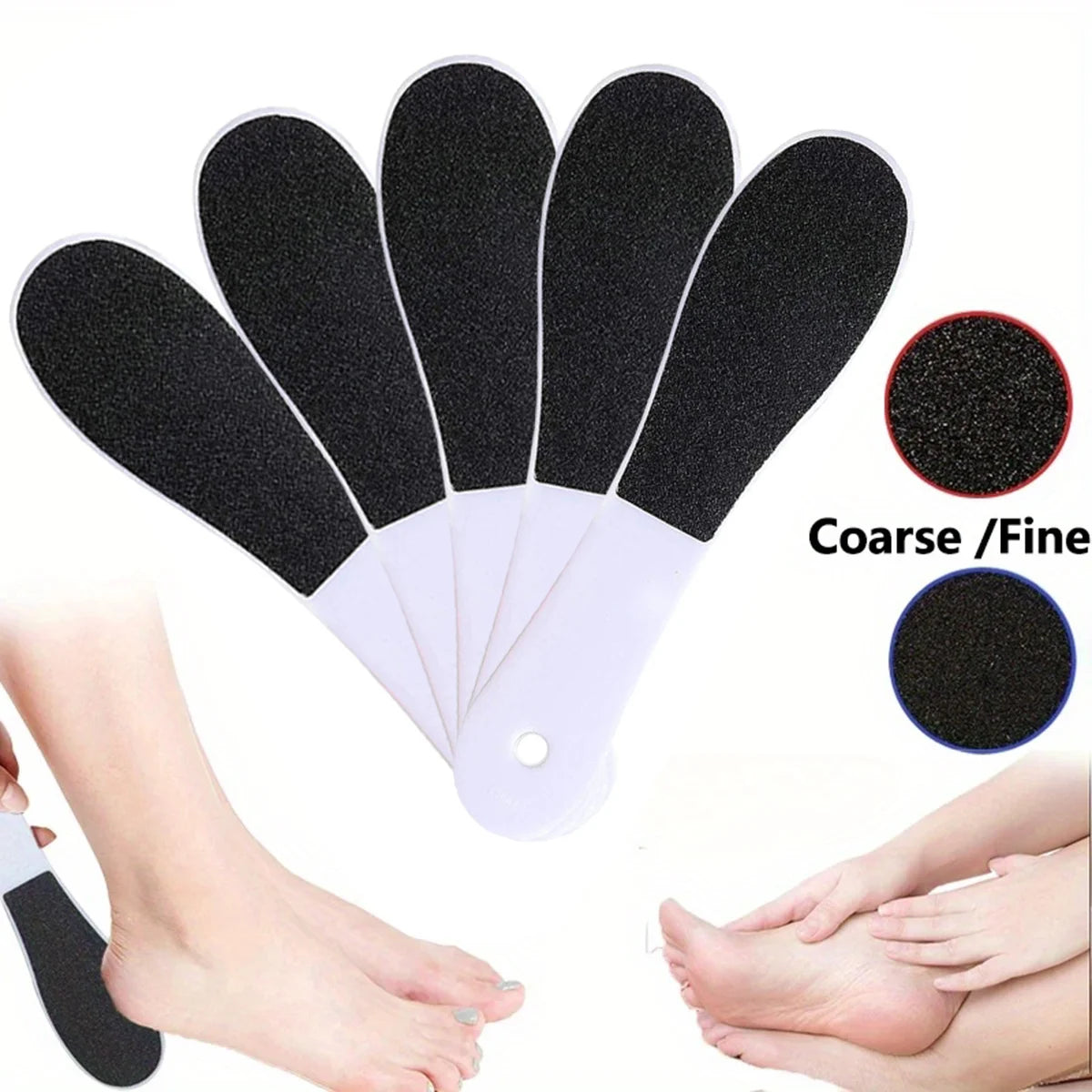 Double-Sided Foot File Pedicure Tool – Callus Remover Foot File PLUSH