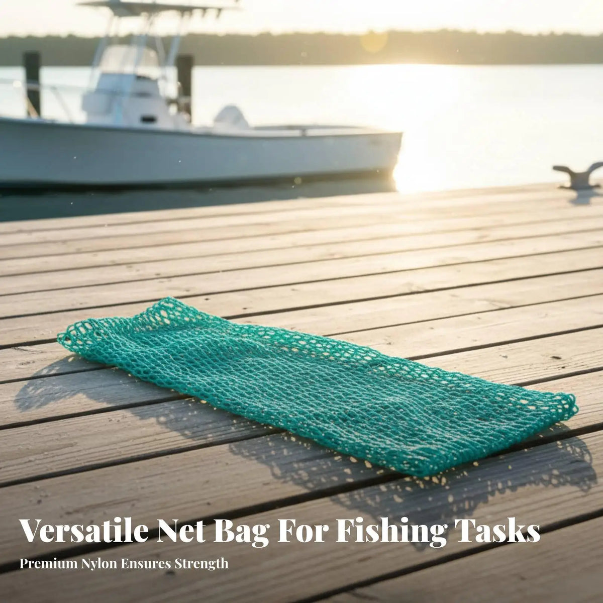 Replacement Nylon Fishing Net Bag – Tear-Resistant Mesh 30–60cm Fishing Net Bag PLUSH