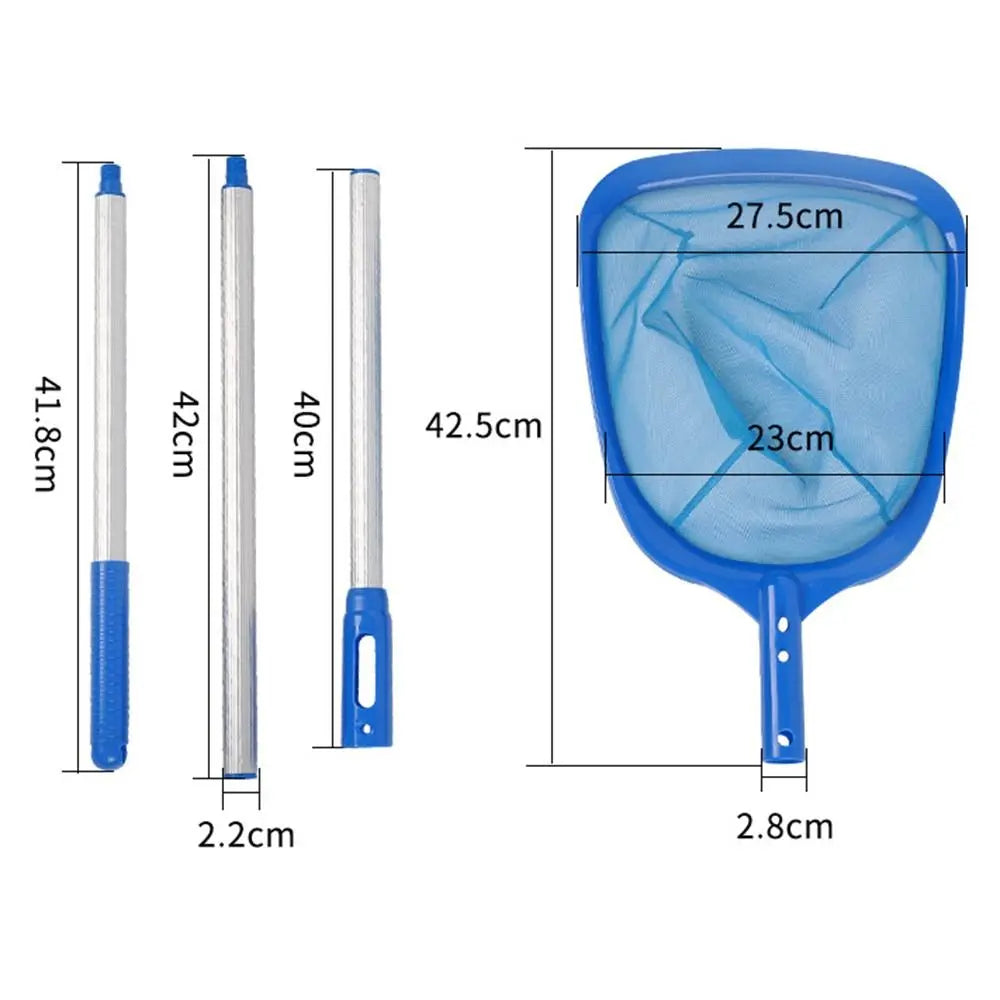 Detachable Pool Cleaning Net – Deep Mesh Leaf Catcher Skimmer Pool Skimmer Net PLUSH