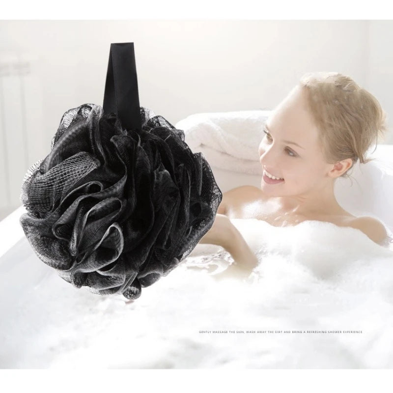 Soft Mesh Exfoliating Bath Sponge – Foaming Shower Scrubber Bath Shower Scrubber PLUSH