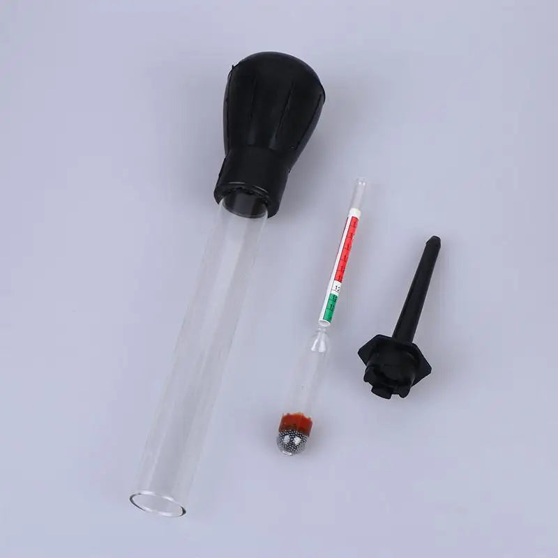 Battery Hydrometer Electrolyte Density Tester 1.10–1.30 Range Battery Hydrometer PLUSH