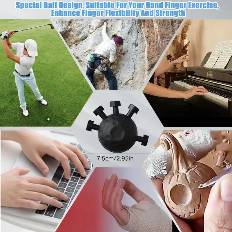 Finger Exerciser Hand Grip Strengthener | Rock Climbing Trainer Hand Grip Trainer PLUSH