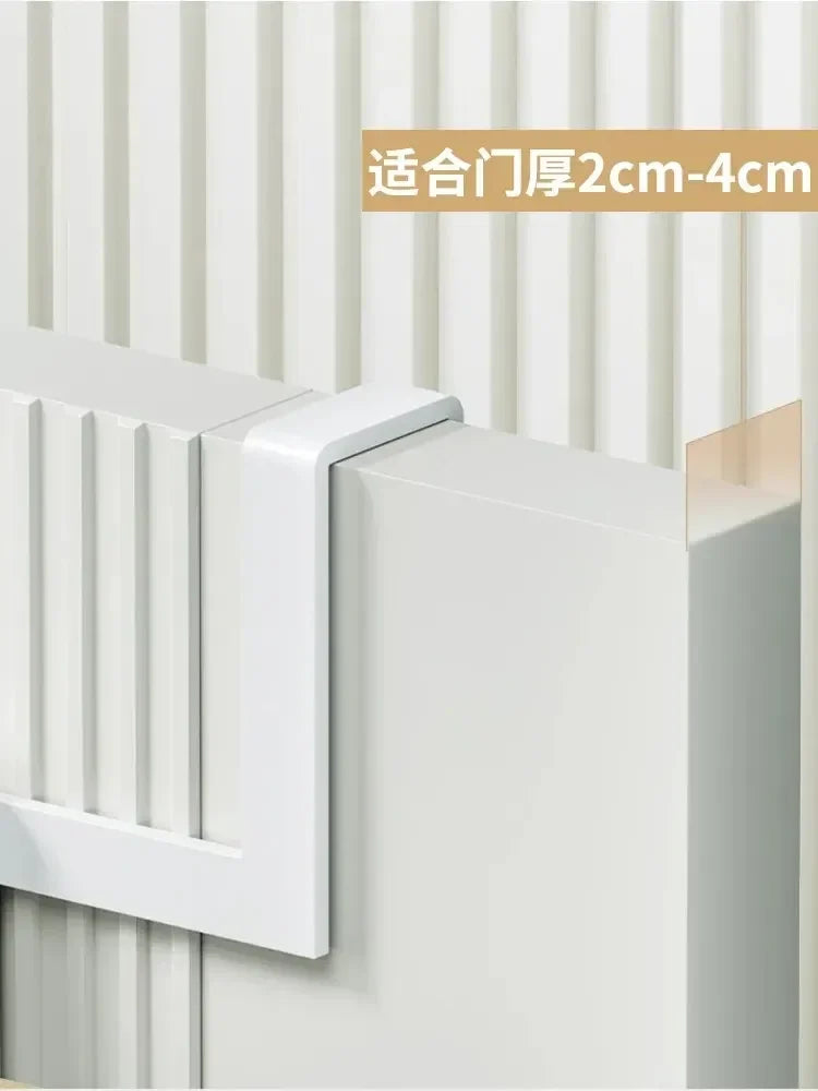 Over Door Hook Rack – No-Drill Iron Coat & Bag Hanger Door Hook Rack PLUSH