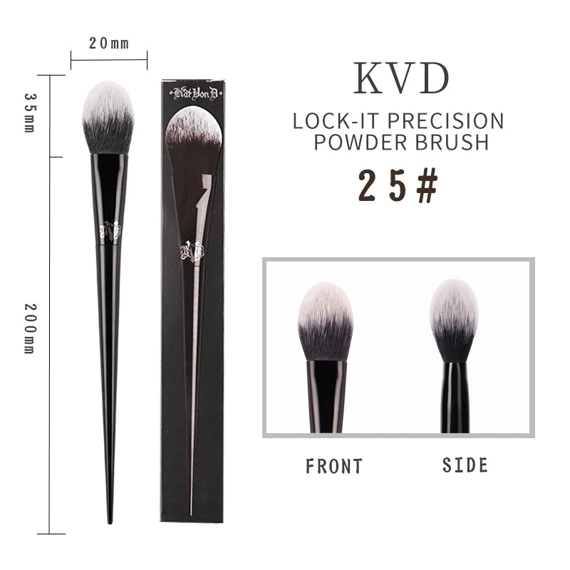Kat Von D KVD Makeup Brush – Foundation, Blush & Eyeshadow Makeup Brush PLUSH 25 with box China Mainland