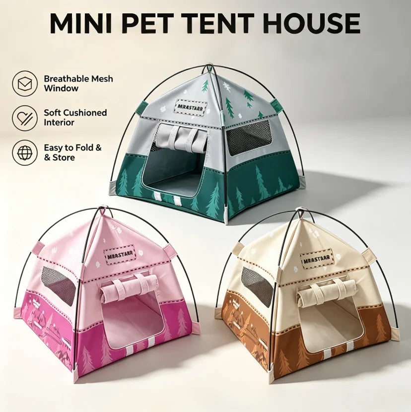 1:12 Miniature Camping Tent Model – Dollhouse Scene & Photo Prop Dollhouse Scene Prop PLUSH
