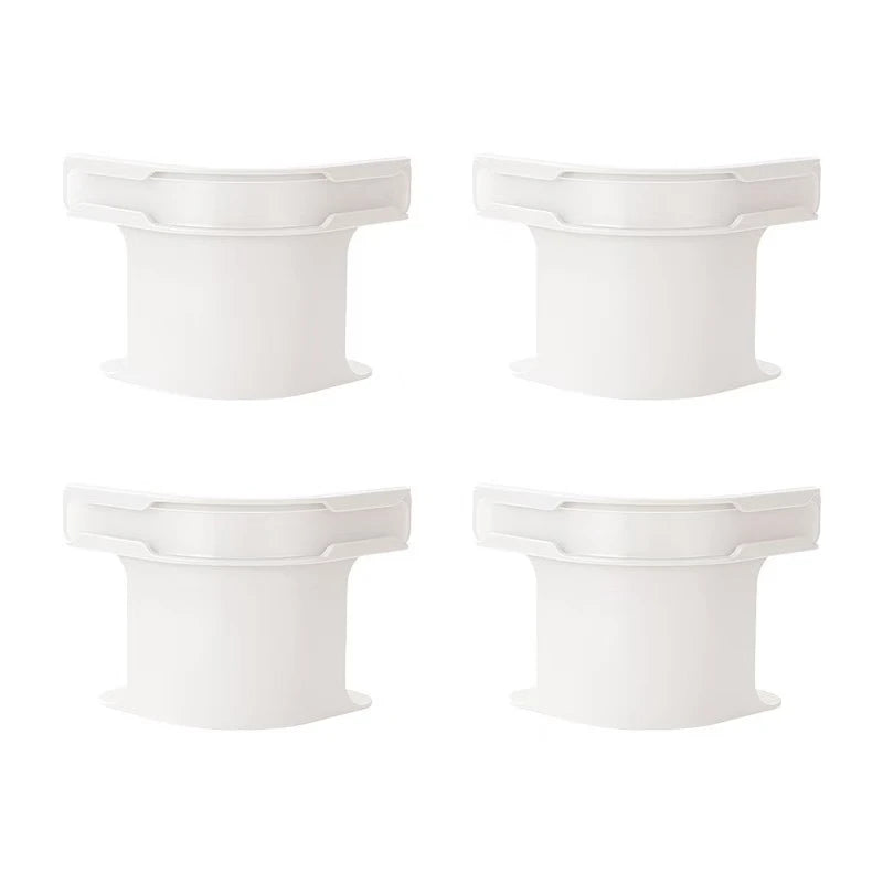 Heavy Duty Bed Sheet Corner Clips & Grippers – 4 or 8 Pcs Bed Sheet Clips PLUSH White 4pcs