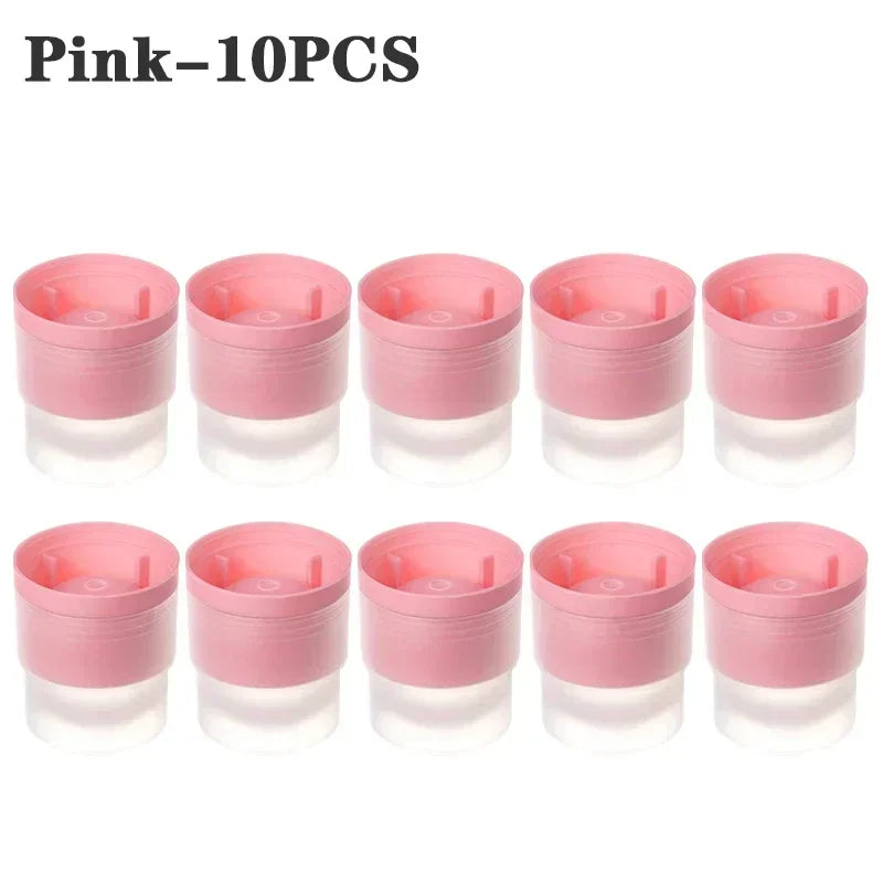 Silicone Ice Ball Mold – Round Ice Cube Tray for Whiskey Ice Ball Mold PLUSH Pink-10PCS