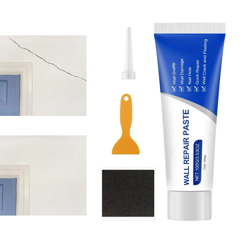 Wall Repair Cream Kit with Scraper – Waterproof & Mould-Proof Wall Repair Kit PLUSH