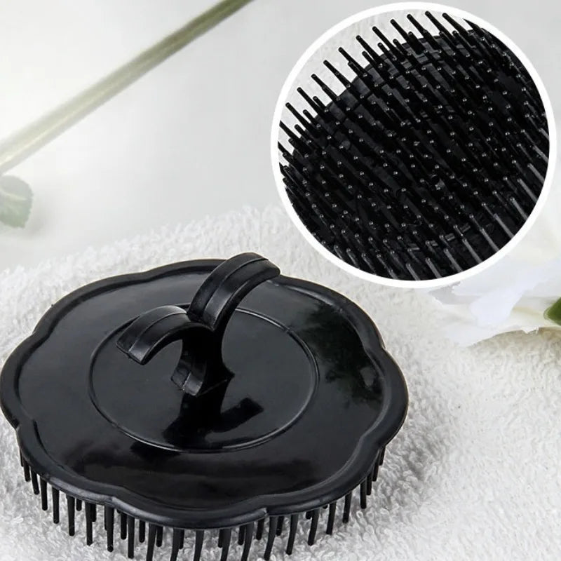 Silicone Scalp Massage Comb & Shampoo Brush – 1 Pc Scalp Massage Brush PLUSH