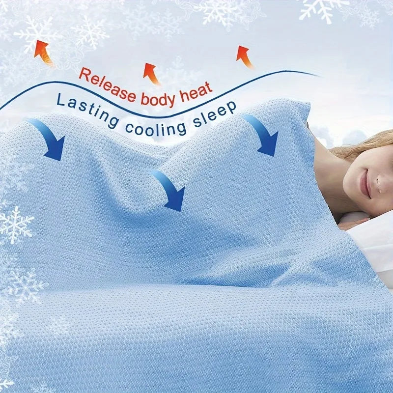 Bamboo Cooling Blanket for Adults – Lightweight & Breathable Cooling Blanket PLUSH
