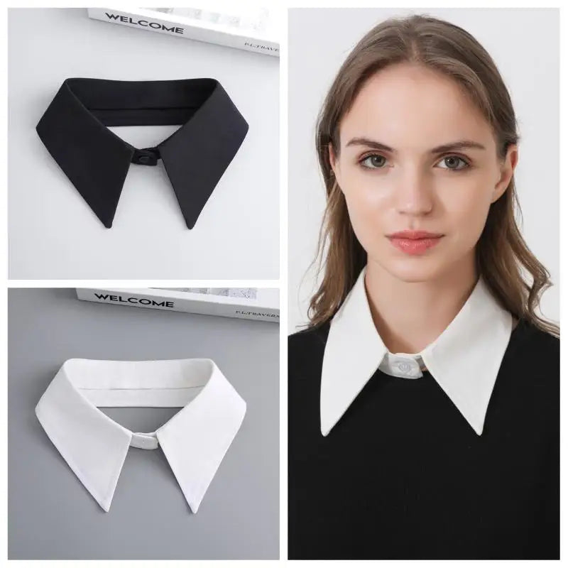 Women's Detachable False Collar – Removable Fake Shirt Collar Detachable False Collar PLUSH