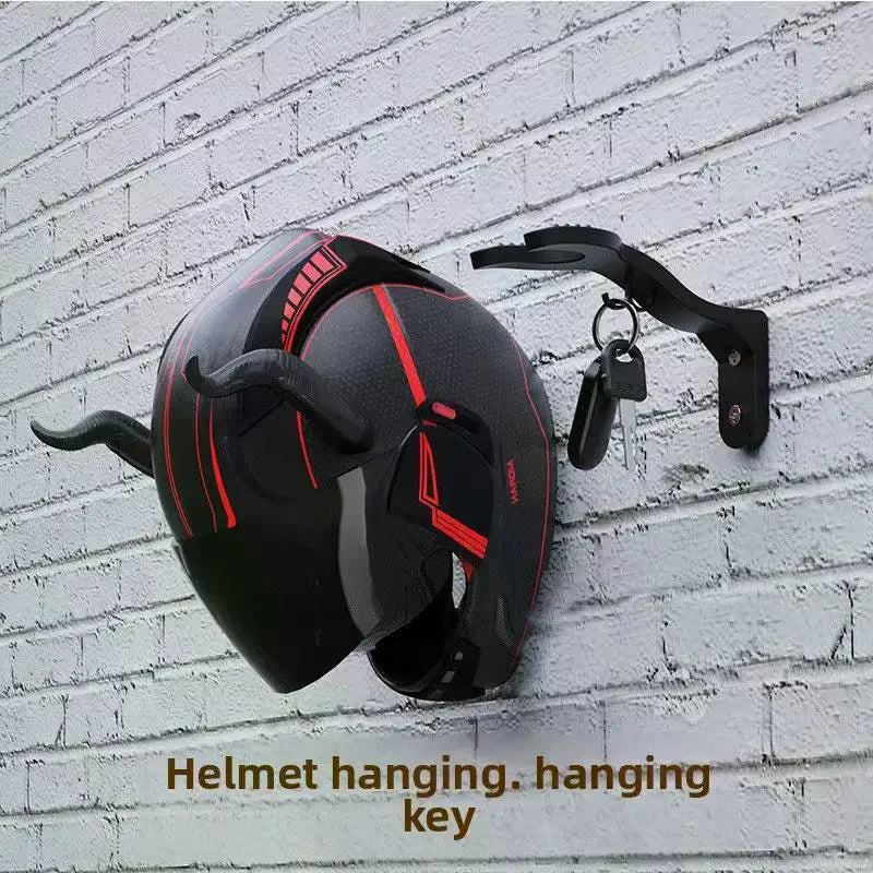 Wall Mount Helmet Hook Rack – Nylon Hanger 1-4 Pcs Wall Mount Hook Rack PLUSH