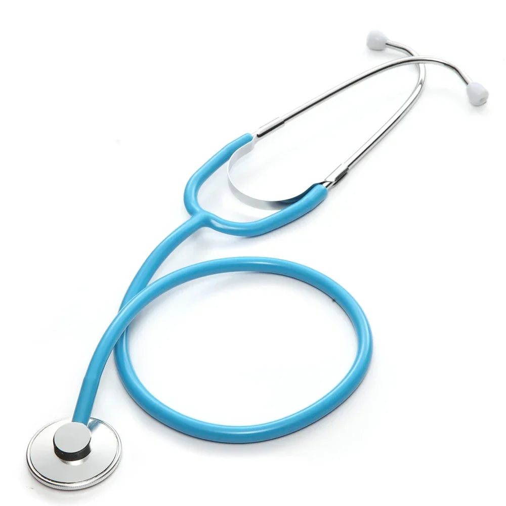 XceeFit Single Head Stethoscope | Doctor, Student & Vet Medical Stethoscope PLUSH Blue