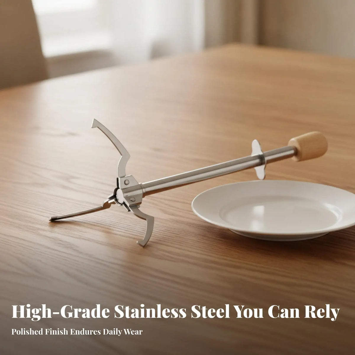 Stainless Steel Ice Tongs Clip – Buffet & Bar Serving Tool Kitchen Serving Tongs PLUSH