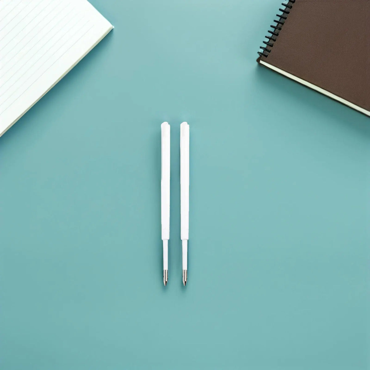 100-Pack Black Ink Ballpoint Pen Refills 1mm Retractable Pen Refill Cartridges PLUSH