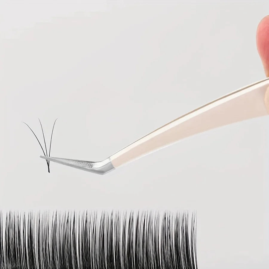 Ouriner Precision Eyelash & Brow Tweezers – Stainless Steel Eyelash Tweezers PLUSH