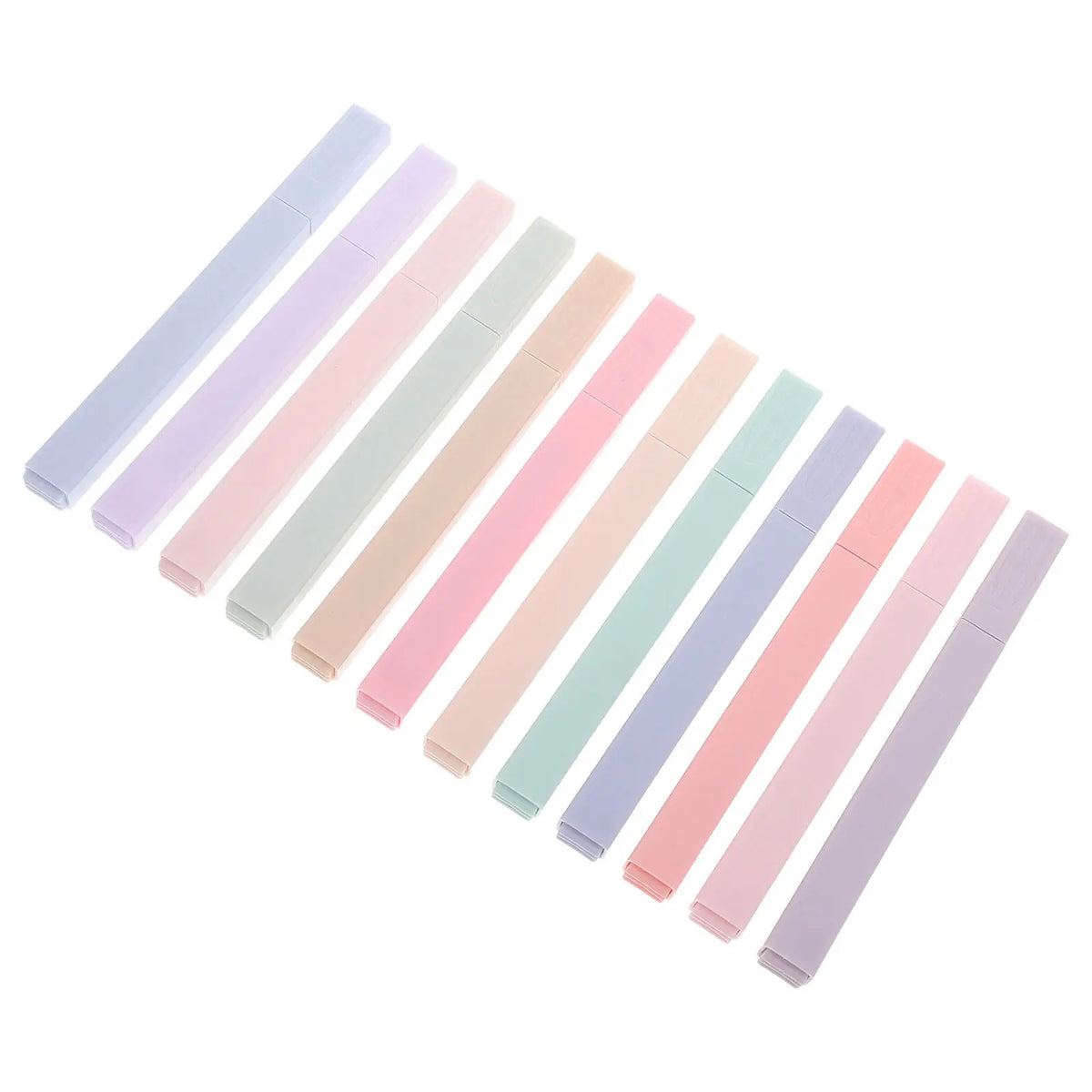 12-Pack Chisel Tip Fluorescent Highlighters – School & Office Fluorescent Highlighters PLUSH