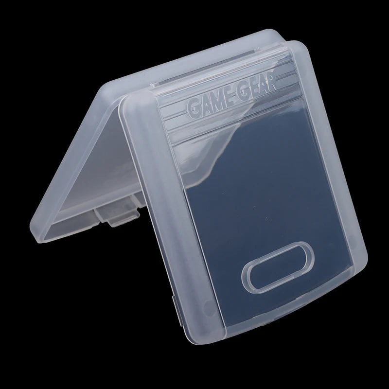 Clear Game Gear Cartridge Case – Protective Storage Display Box Cartridge Storage Case PLUSH