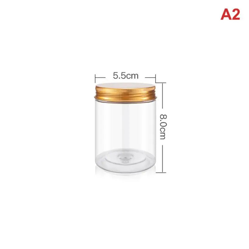 Food-Grade PET Storage Jar with Aluminum Lid | Tea & Snacks Food Storage Jar PLUSH A2