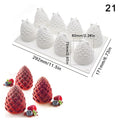 Fruit Series Silicone Cake Mold – Mousse & Dessert Baking Silicone Baking Mold PLUSH 21