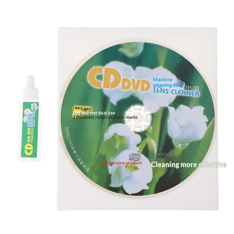 CD DVD VCD Player Lens Cleaner Kit – Clear Sound & Picture Lens Cleaner Kit PLUSH