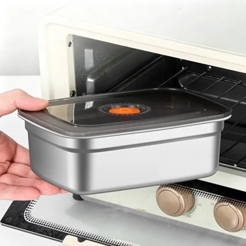 Stainless Steel Bento Box – Leak-Proof Lunch Container Bento Lunch Box PLUSH
