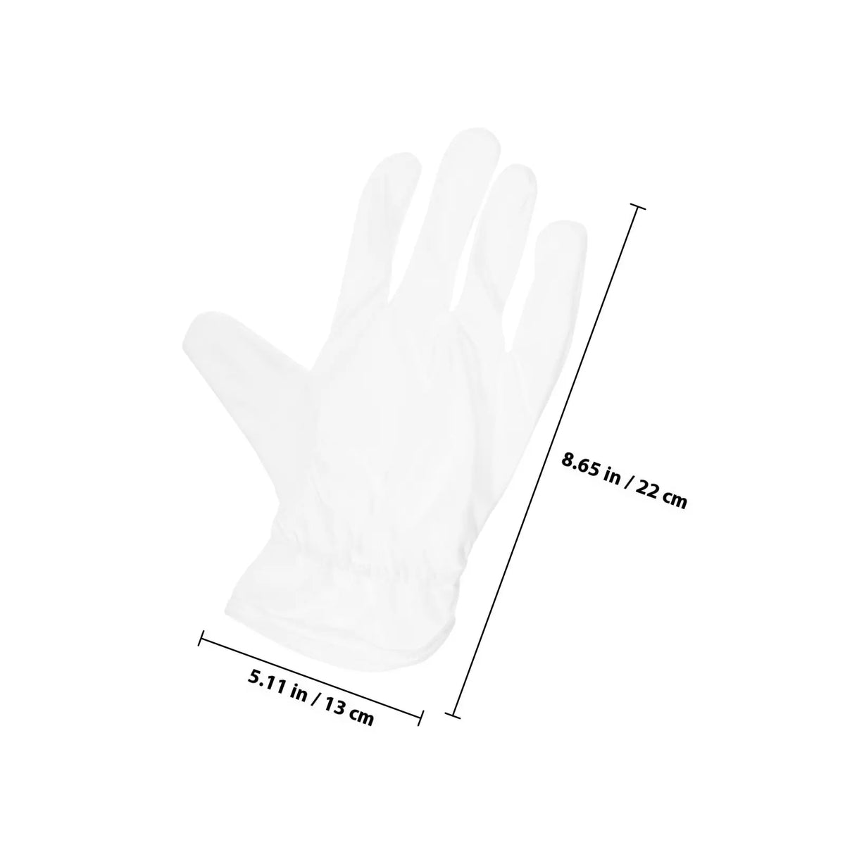6 Pairs Anti-Static Microfiber Gloves – Jewelry & Coin Handling Microfiber Work Gloves PLUSH