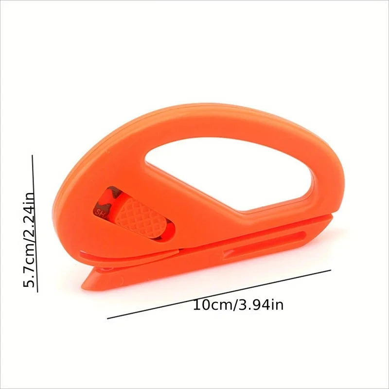 Easy-Glide Wrapping Paper Cutter – Safe Blade Design Paper Cutter Tool PLUSH