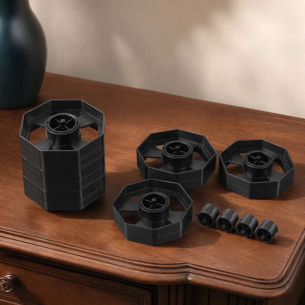 Tape Dispenser Replacement Rolling Wheel Core – 6pc Set Tape Dispenser Parts PLUSH