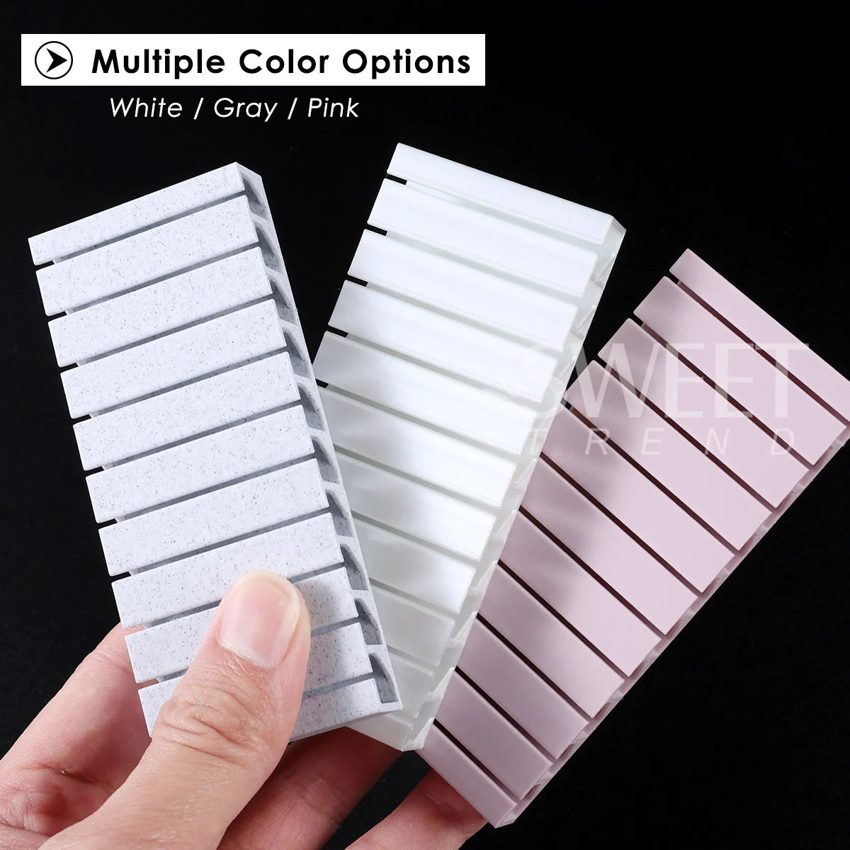 Rotating Nail Transfer Foil Storage Box | Manicure Organizer Nail Art Organizer PLUSH