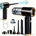 Cordless Handheld Vacuum – Blow & Suction, USB Rechargeable Mini Handheld Vacuum Cleaner PLUSH 1 set USB Type-C