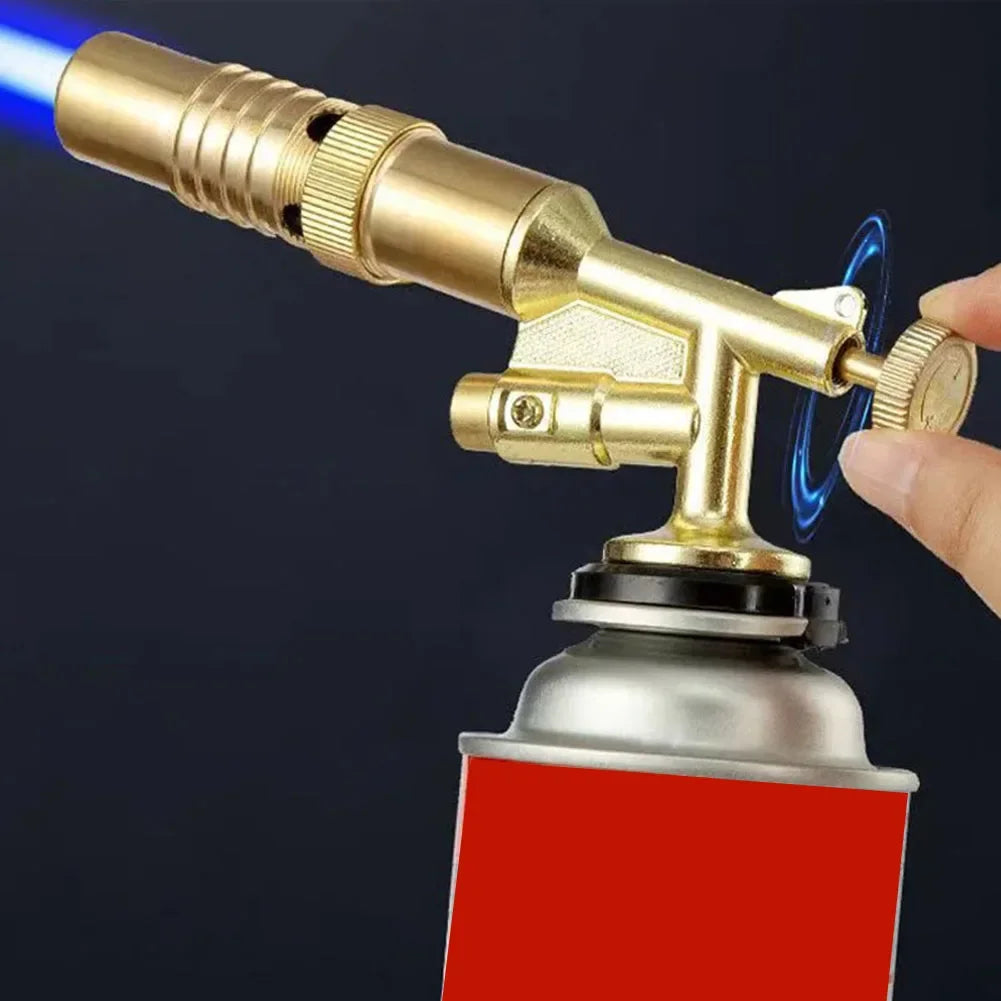 Pure Copper Gas Torch – Auto Ignition Flame Gun for Kitchen & BBQ Kitchen Torch PLUSH