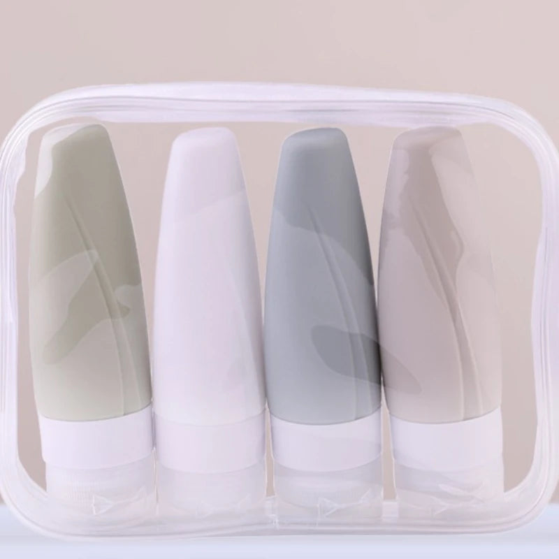 90ML Silicone Travel Dispenser Bottle – Refillable Cosmetic Travel Dispenser Bottle PLUSH Default Title