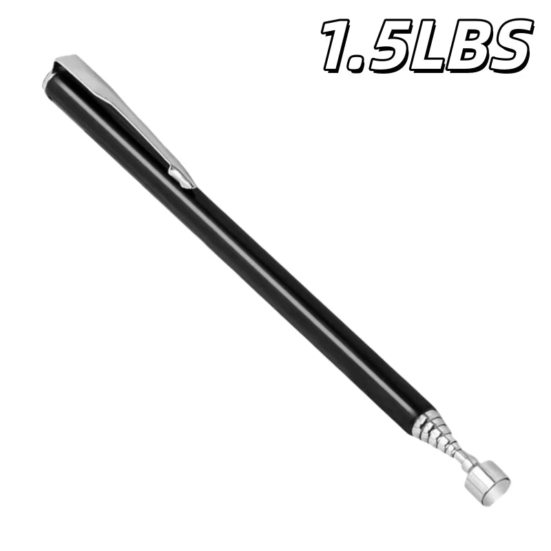 Telescoping Magnetic Pickup Tool – Extendable Grabber Stick Magnetic Pickup Tool PLUSH 1.5LB Black