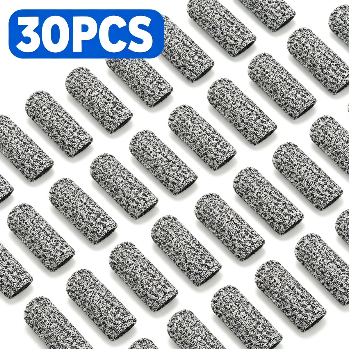 Level 5 Cut Resistant Finger Cots – Thumb Protector Sleeves Cut Resistant Finger Cots PLUSH 30PCS