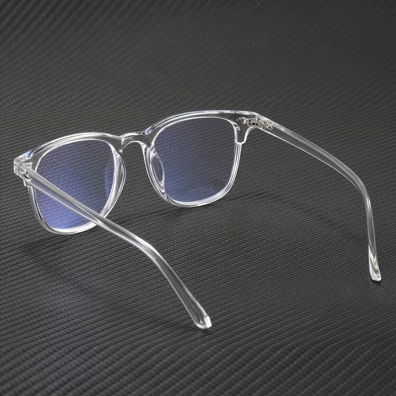 Anti-Blue Light Glasses – Oval Full-Rim Lightweight PC Frame Blue Light Glasses PLUSH