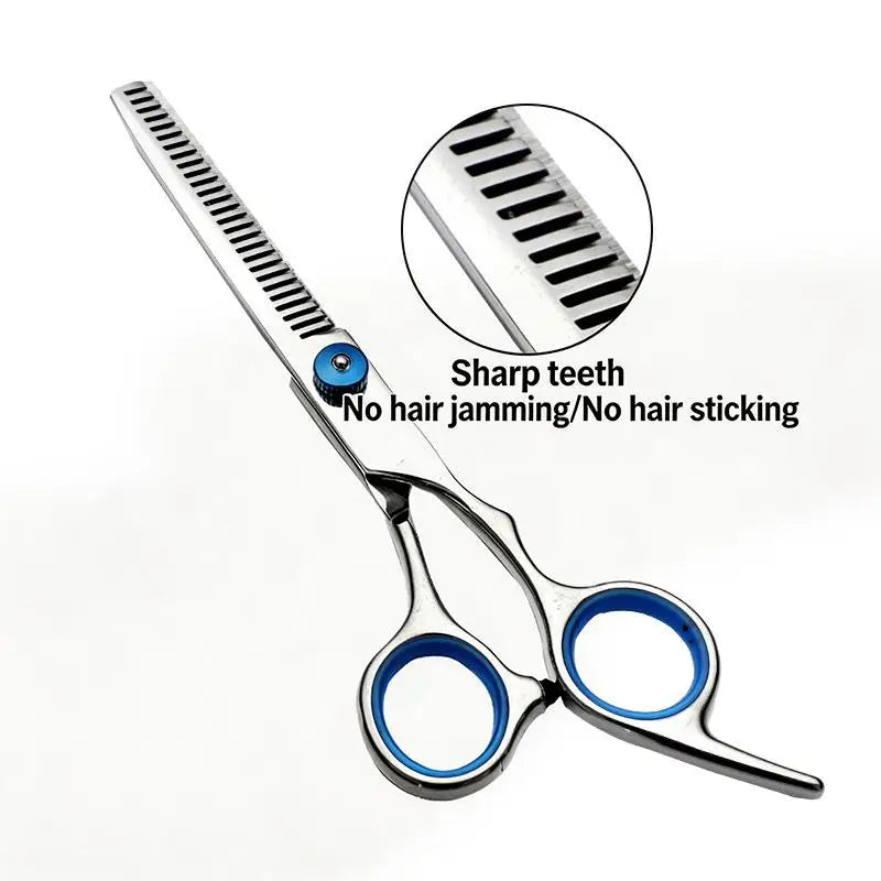Professional 6" Hairdressing Scissors Set – Cutting & Thinning Hair Cutting Scissors PLUSH