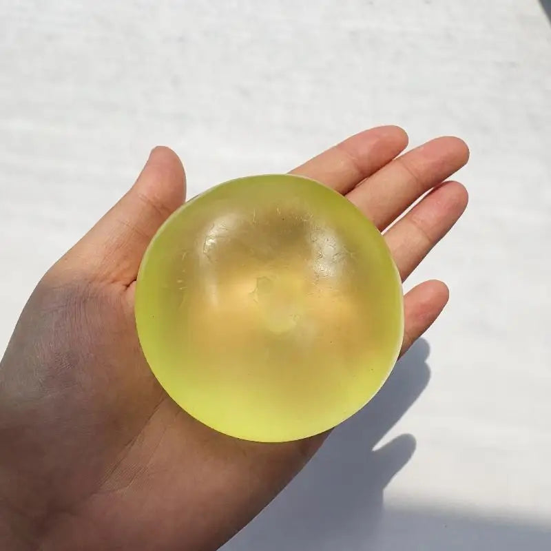Coconut Oil Stress Balls – Soft Squeezable TPR Fidget Toy
