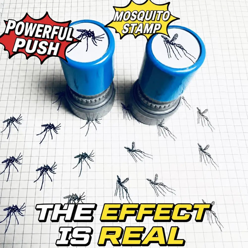 Funny Mosquito Stamp Gag Toy – Prank Ink Seal for Teens Novelty Gag Toy PLUSH
