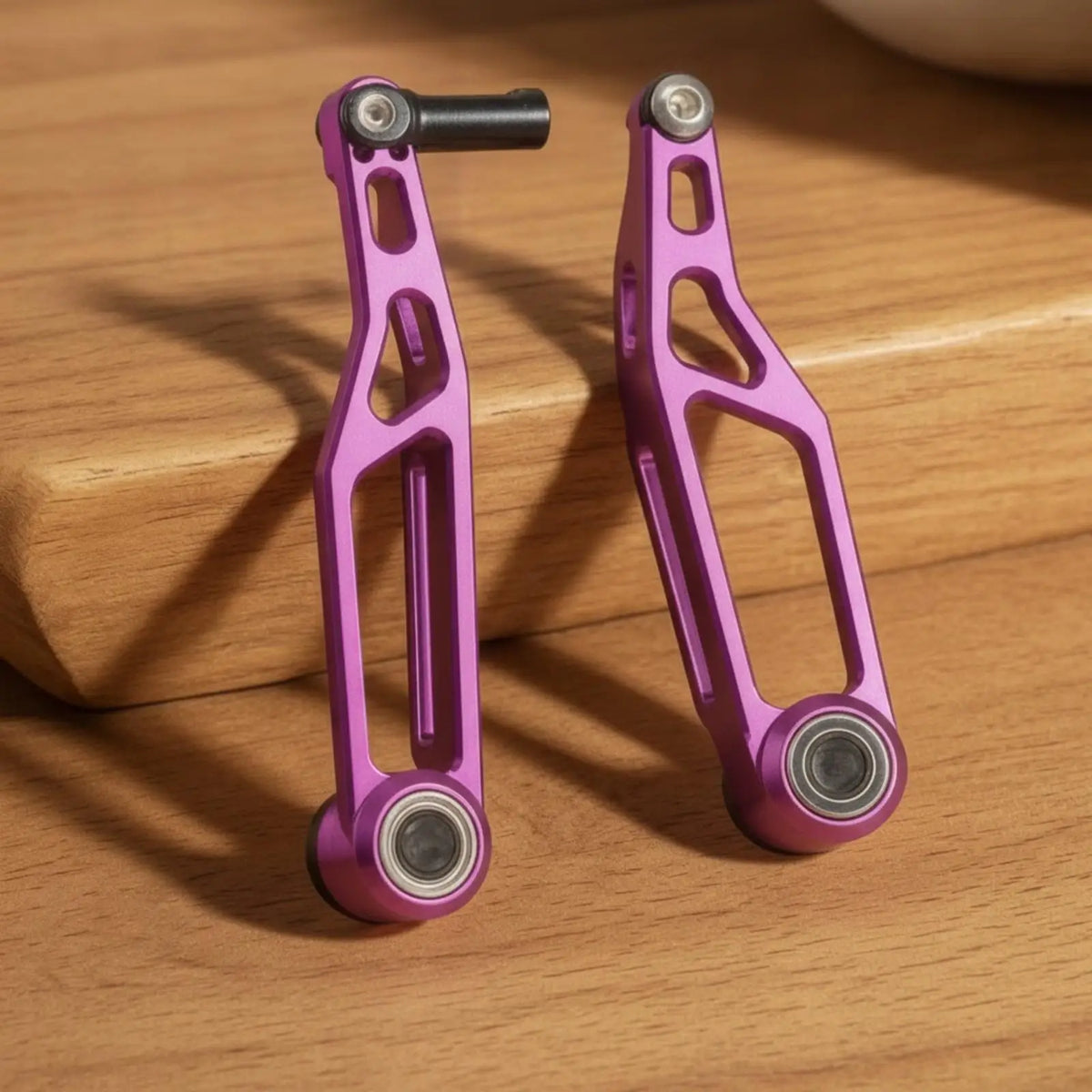 Aluminum Alloy Direct-Pull Brake Arms Set – Folding Bike Bicycle Brake Arms PLUSH RoseRed